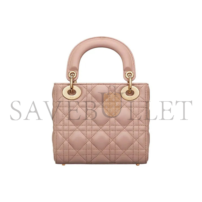DIOR MINI LADY DIOR BAG M0505ONGE-M50P (17*15*7cm)